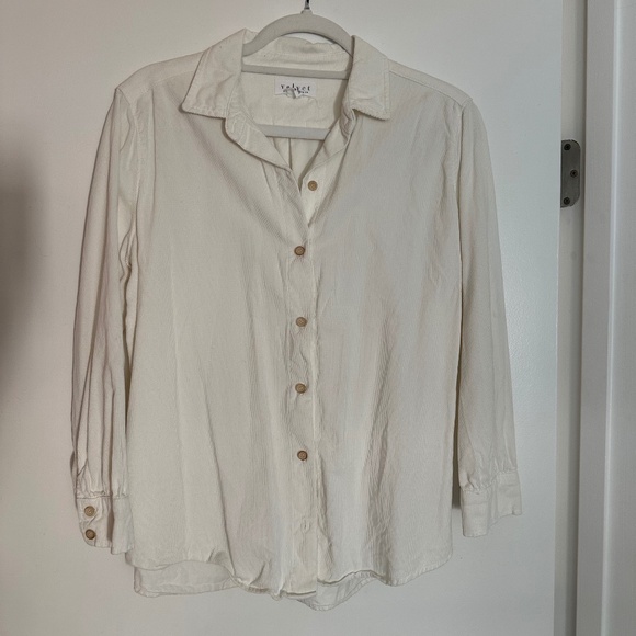 Velvet by Graham&Spencer Corduroy Button-Up - Picture 2 of 6